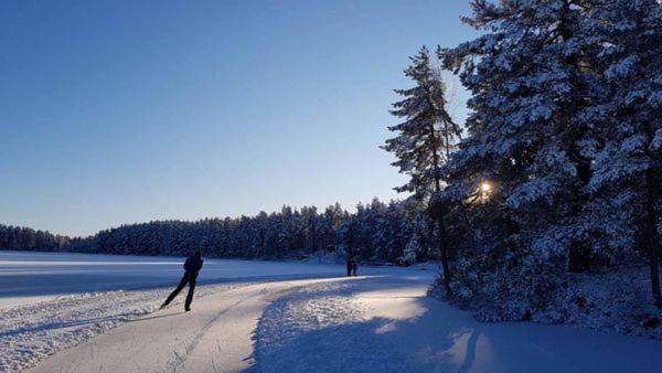 Falun Strandby Fraemby Udde别墅 外观 照片