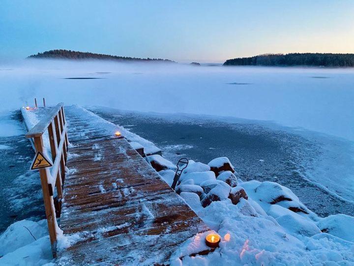 Falun Strandby Fraemby Udde别墅 外观 照片